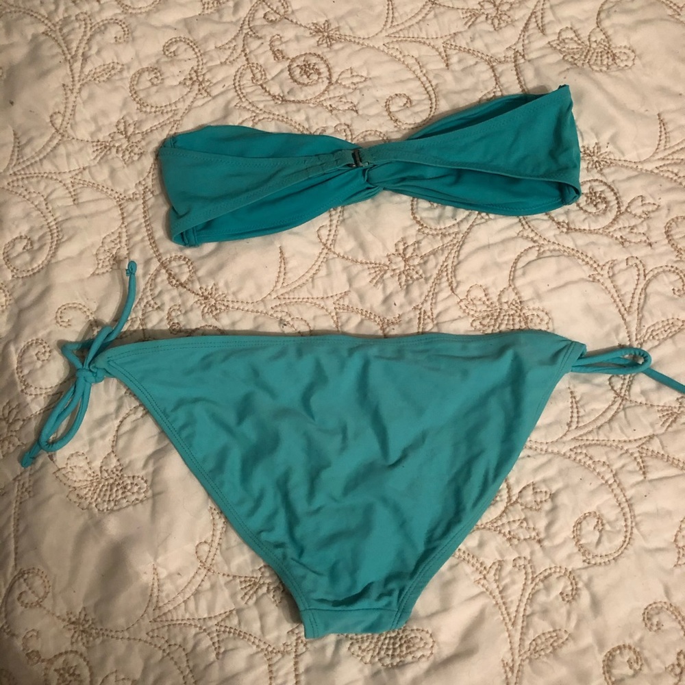 Turquoise bikini set - Picture 2 of 2